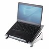 Fellowes Office Suites Laptop Riser, 15.13" x 11.38" x 4.5" to 6.5", Black/Silver, Supports 10 lbs 8032001